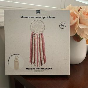 Typo Macramé Wall Hanging Kit